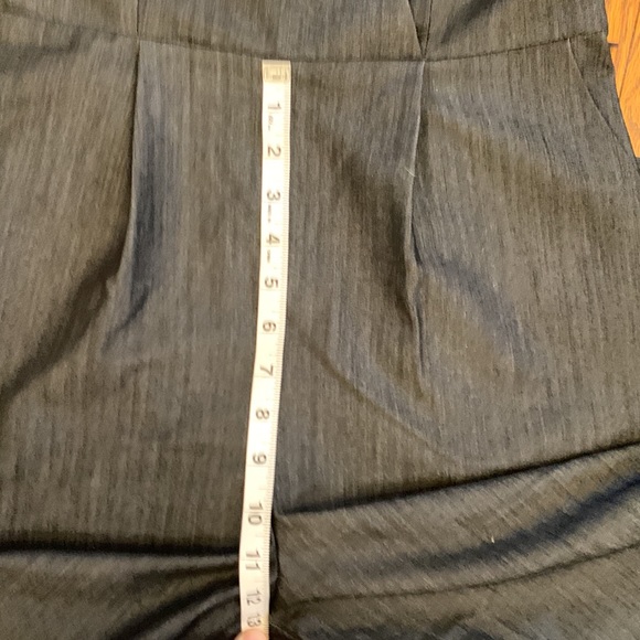 CALVIN KLEIN | Gray-Black V-neck Jumpsuit | Missing Self-tie | Sz 8/10 - Picture 11 of 16